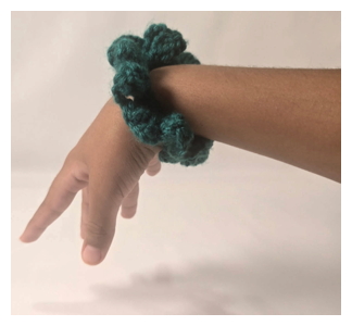 Green Scrunchie